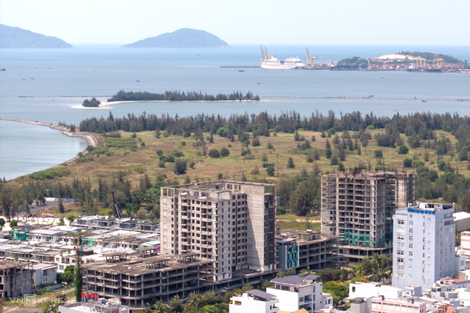 Một góc khu đô thị lấn biển Đa Phước - dự án được thành phố thực hiện tháo gỡ vướng mắc. Ảnh: Nguyễn Đông