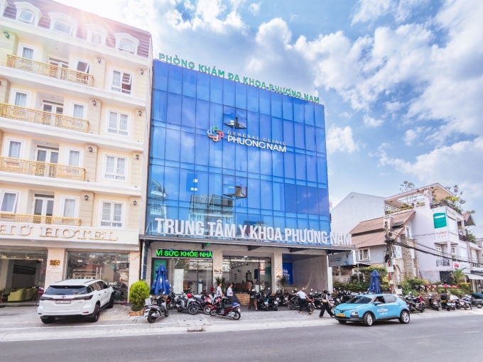 Khuôn viên bên ngoài của Trung tâm Y khoa Phương Nam. Ảnh: Trung tâm Y khoa Phương Nam