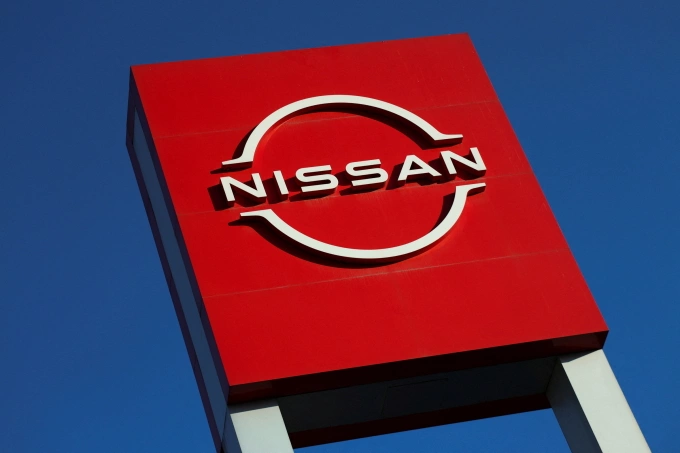 Logo Nissan chụp tại Cuautitlan Izcalli, Mexico, ngày 30/1/2025. Ảnh: Reuters