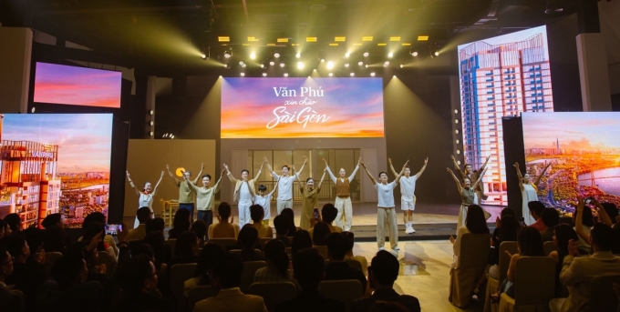 Triển lãm nằm trong chiến dịch ra mắt thị trường phía Nam của Văn Phú. Ảnh: Văn Phú