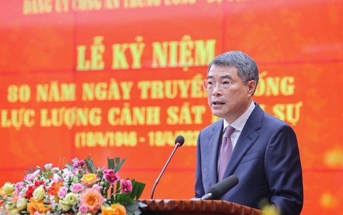 Thủ tướng Lê Minh Hưng tại lễ kỷ niệm. Ảnh: VGP