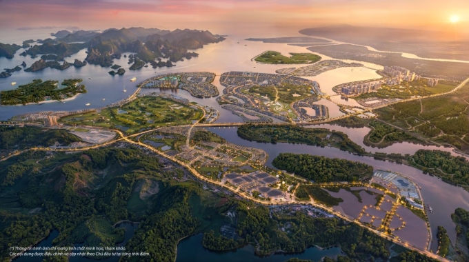 Phối cảnh khu đô thị Vinhomes Global Gate Hạ Long. Ảnh: Vinhomes