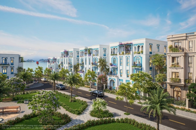 Phối cảnh khu biệt thự Vinhomes Global Gate Hạ Long. Ảnh: Vinhomes