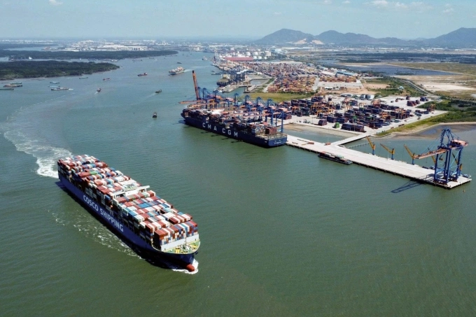 cai-mep-thi-vai-6789-1775794708 Cụm cảng Cái Mép - Thị Vải nhìn từ phía hạ lưu, ngày 15/8/2025. Ảnh: Trường Hà