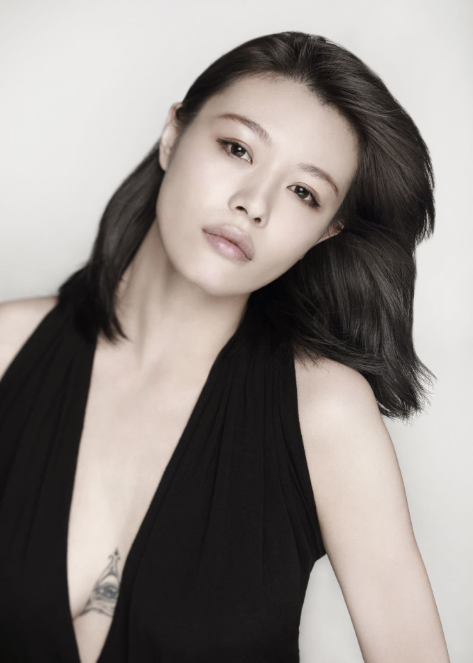 Người mẫu Cát Hội Tiệp. Ảnh: Weibo