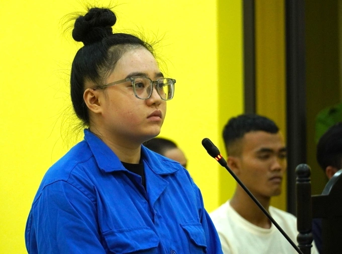 Lê Ngọc Quý tại tòa hôm nay. Ảnh: An Minh