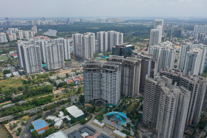 Bất động sản khu Nam TP HCM. Ảnh: Quỳnh Trần