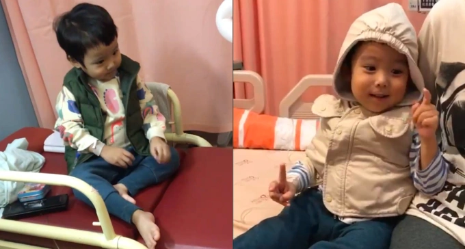 Hứa được chẩn đoán mắc bệnh bẩm sinh hiếm gặp khi chỉ mới 4-5 tháng tuổi. Ảnh: CBC