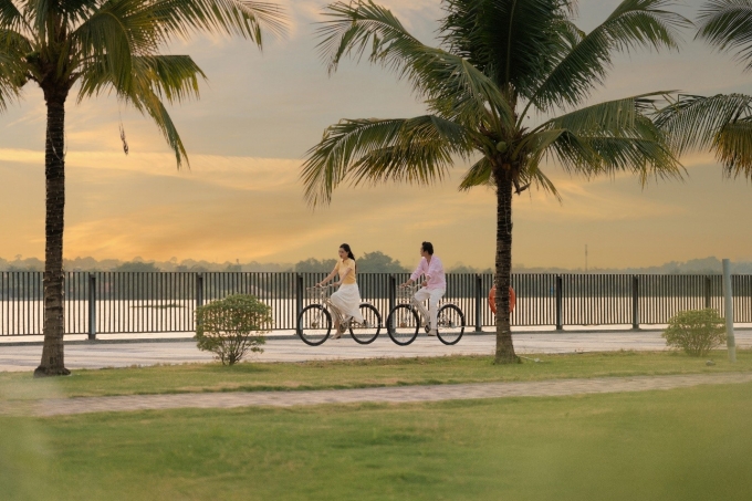 Không gian ven sông Đồng Nai. Ảnh: Nam Long Land