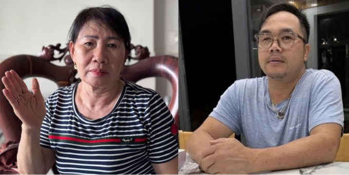 Bà Nhung và Duy. Ảnh: Phạm Linh -  Thạch Thảo