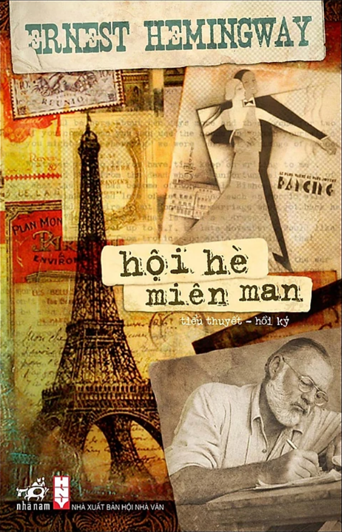 Bìa tiểu thuyết - hồi ký Hội hè miên man. Ảnh: Nhã Nam