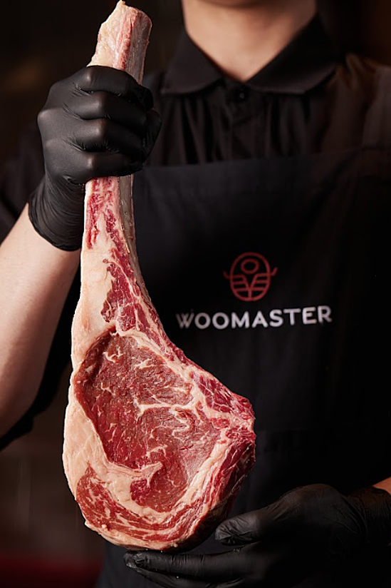 WooMaster sử dụng 100% thịt bò nhập khẩu từ Mỹ. Ảnh: WooMaster