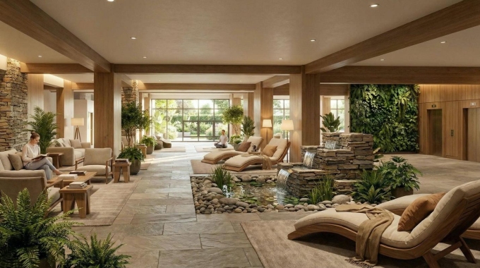 Không gian thư giãn ngay nội khu Bcons Center City. Ảnh phối cảnh: Bcons