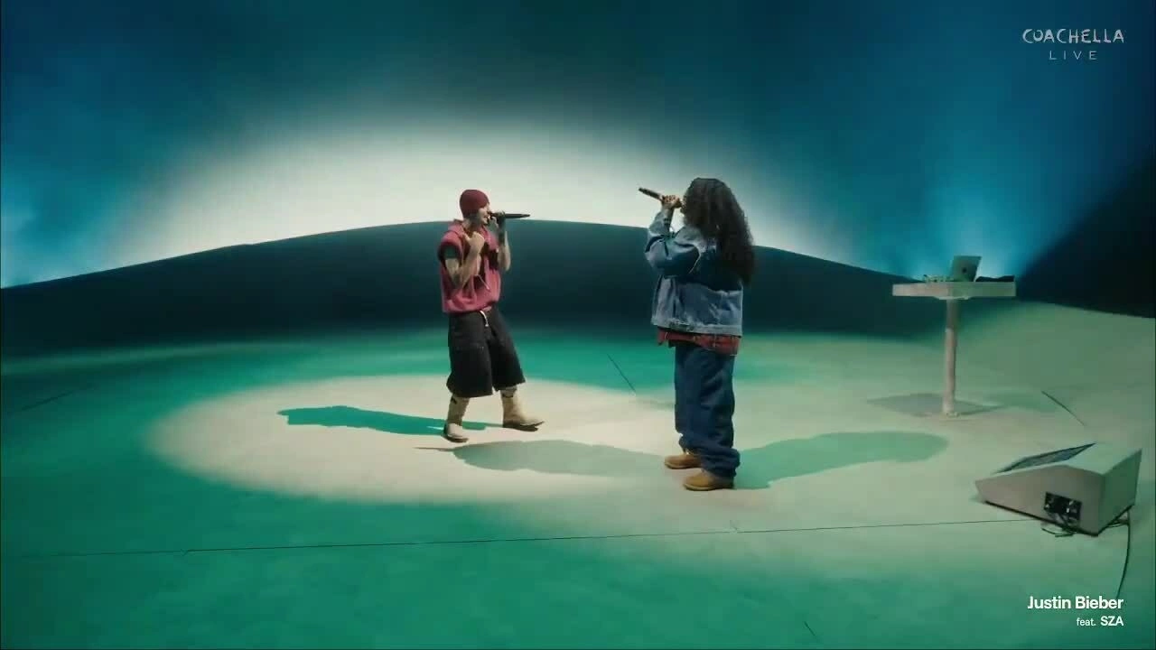 Justin Bieber và SZA tại Coachella
