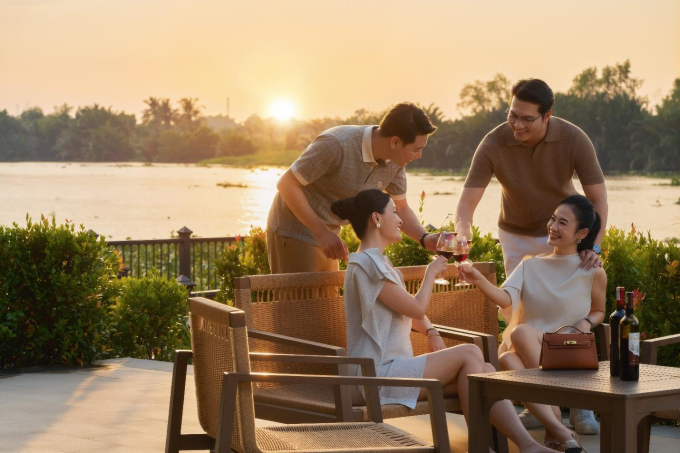 Không gian sống tại The Pearl vừa đủ riêng tư vừa có tính kết nối tạo sự gắn bó lâu dài của cư dân với nơi ở. Ảnh: Nam Long