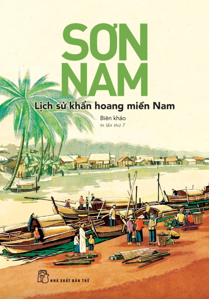 Bìa cuốn Lịch sử khẩn hoang miền Nam. Ảnh: Nhà xuất bản Trẻ