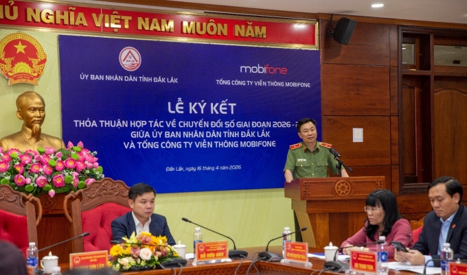 Thiếu tướng Trương Sơn Lâm, Chủ tịch MobiFone. Ảnh: MobiFone