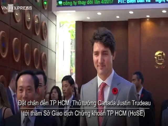 Một ngày của Thủ tướng Canada tại TP HCM