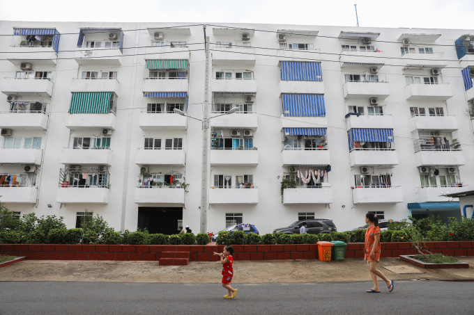 Khu nhà ở xã hội Lê Thành An Lạc, TP HCM. Ảnh: Quỳnh Trần