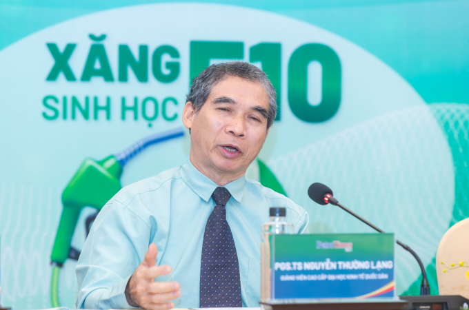 PGS. TS Nguyễn Thường Lạng phát biểu tại tọa đàm, ngày 17/4. Ảnh: Thanh Ngọc