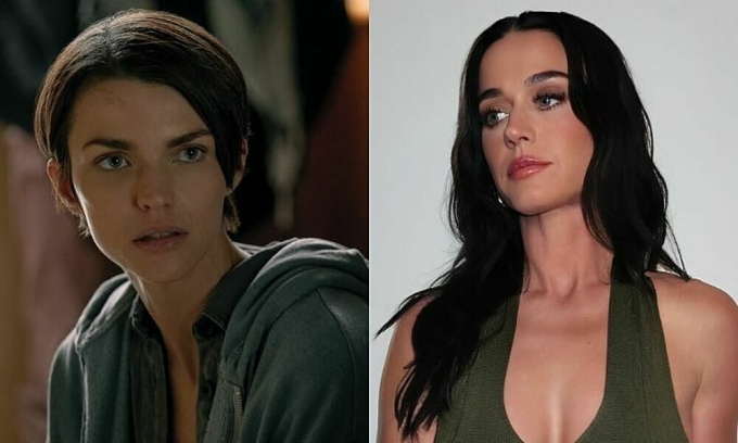 Chân dung diễn viên Ruby Rose và ca sĩ Katy Perry. Ảnh: Instagram Ruby Rose/ Instagram Katy Perry