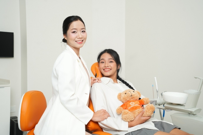 BS.CK1. Trần Thục Trang - đồng sáng lập Nha Khoa Orion mong muốn các bé có địa điểm niềng răng thuận tiện ngay trong khu đô thị. Ảnh: