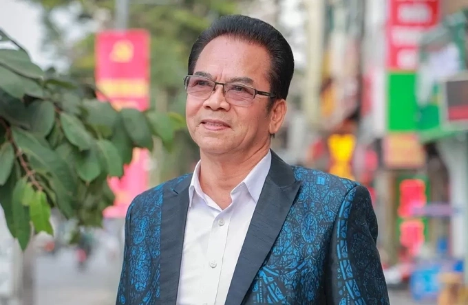 Nghệ sĩ Trần Nhượng ở tuổi ngoài 70. Ảnh: Nguyễn Hà Nam