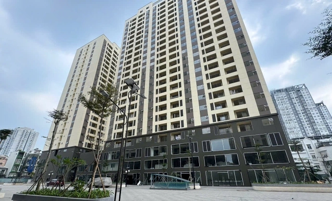 Dự án nhà ở xã hội 324 Lý Thường Kiệt, phường Diên Hồng. Ảnh: Phương Uyên