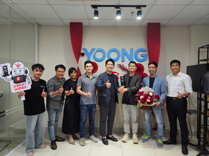 Tại Yoong, AI không chỉ hỗ trợ công việc mà trở thành nền tảng vận hành giúp doanh nghiệp trở thành công ty IT tốt nhất Việt Nam. Ảnh: Yoong