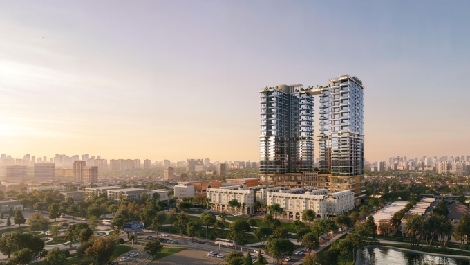 Phối cảnh dự án Rivea Residences tại khu Nam Hà Nội. Ảnh: Meygroup